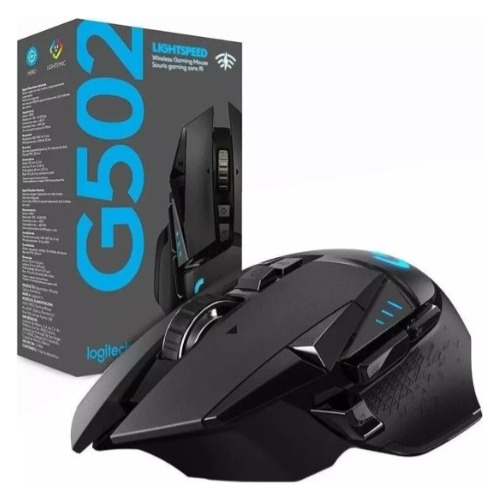 Mouse Gamer Inalámbrico Logitech G502 Lightspeed Negro
