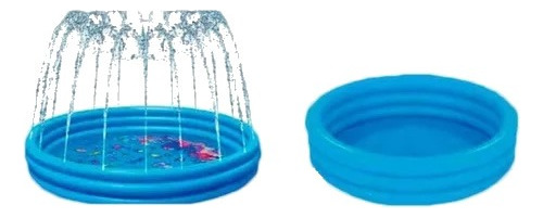 Piscina Con Pileta Spray Para Niños Y Niñas