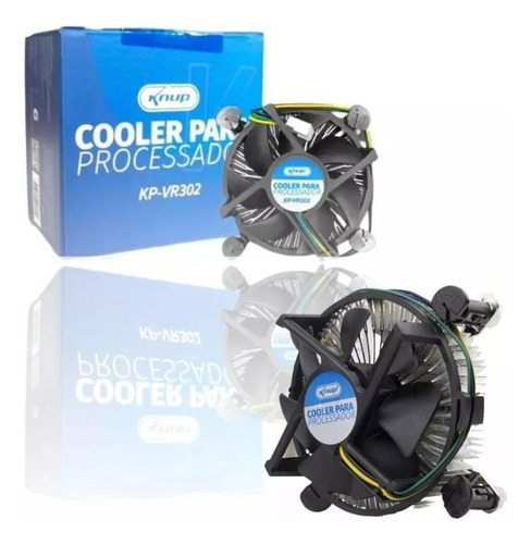 Cooler Knup P/ Cpu Intel Lga 775 1151/50/55/56 Silencioso