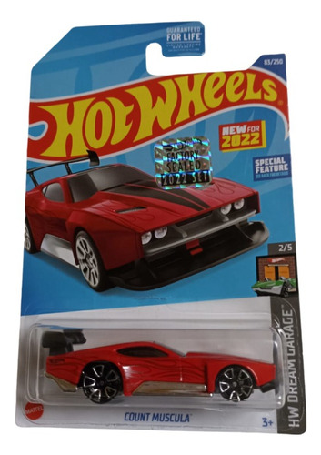 Hot Wheels Count Muscula Primera Edicion 2022 Fs