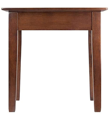 Winsome Wood Rochester End Table Con Una Gaveta Shaker