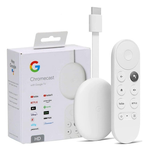 Google Chromecast 4 Tv Cuarta Generación Hdr 