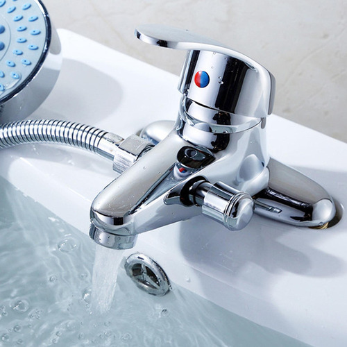Grifo De Baño Grifo De Ducha Con Rociador Salida De Agua
