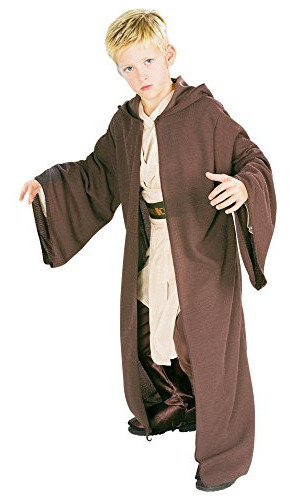 Star Wars Rubie Clásico Del Niño Deluxe Con Capucha Jedi Bat