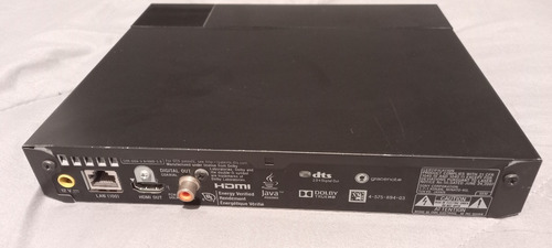 Imagen 2 de 2 de Sony Bdp-s3700 Blu-ray Disc Player With Wi-fi