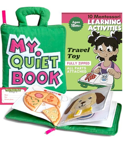 Tavva My Quiet Book - Avión Imprescindible Para Niños Pequ
