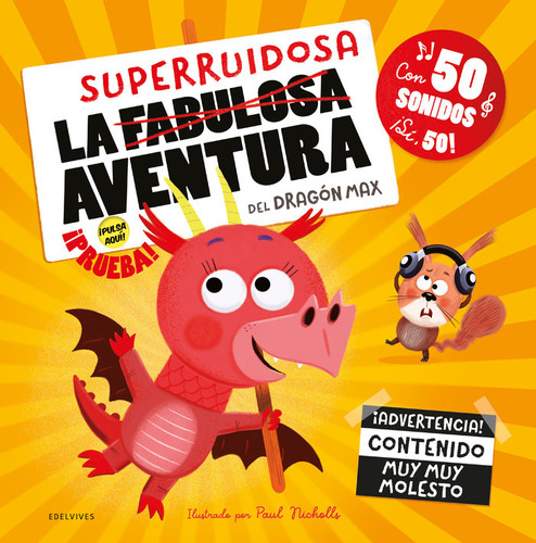 Libro La Superruidosa Aventura Del Dragon Max - 