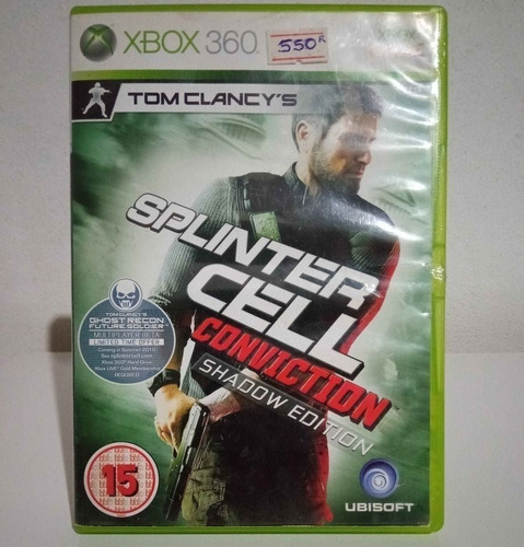 Splinter Cell Conviction Original Físico Xbox 360, Manuplay