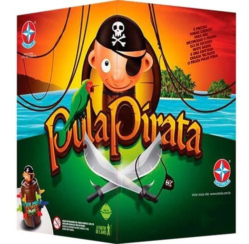 Jogo Pula Pirata Com Realidade Aumentada - Estrela