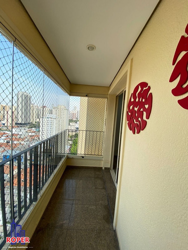 Imagem 2 de 23 de Excelente Apartamento Andar Alto Com 92 M²/3 Dormitórios/2 Vagas À Venda No Tatuapé, São Paulo. - Ap0151 - 34650920