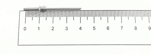 Rebite Pop Repuxo 2,4 X 10mm Alumínio - 10 Peças
