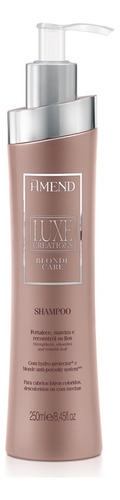 Kit Amend Luxe Creations Blonde Care Sh +cd 250ml +mask 250g