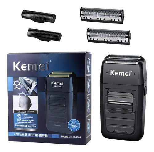 Afeitadora Kemei Profissional KM-1102 220V