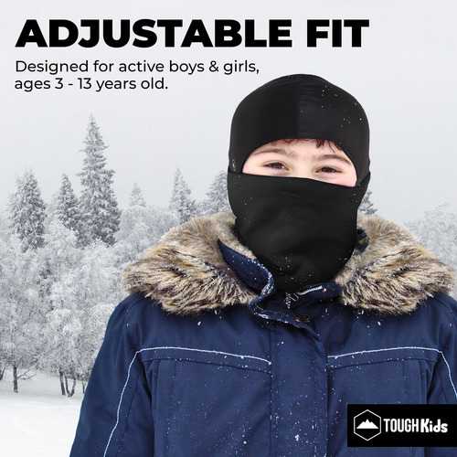 Pasamontañas Tough Headwear Para Niños Con Capucha Color Diseño De La Tela Talle