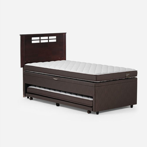 Cama Bed Boxet Rosen Ergo T New 1.5 Plazas+ Cabec Verona
