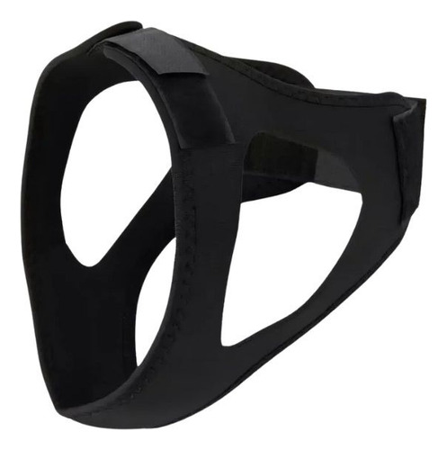 Máscara Faixa De Cabeça Ajustável Anti-ronco Apneia Preto