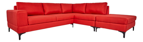 Sala Modular Kama 1 Rojo Këssa Muebles