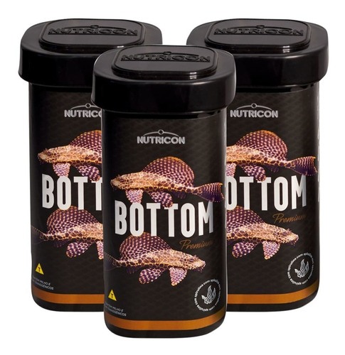 Ração Nutricon Bottom Fish Habitantes De Fundo 120g Corydora