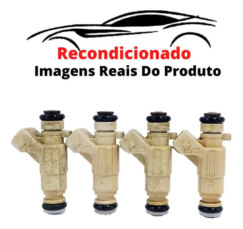 Kit 4 Bico Injetor Gol Mi 1.0 8v G2 0280155812 Bosch (Recondicionado)