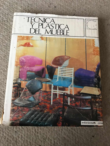 Libro Retro De Decoración Tecnica Y Plastica Del Mueble 1974