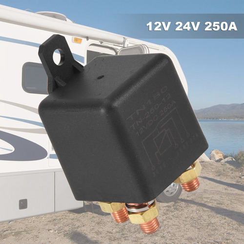 Relé De Coche, 12 V, 250 A, Batería Continua De Alta Potenci