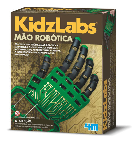 Mão Robótica - Brinquedo Educativo - 4m