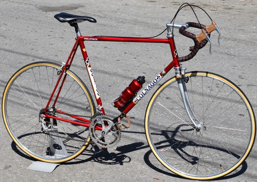 Colnago Super 1976 De Colección, Rojo Saronni Talla L 59x61 (Reacondicionado)