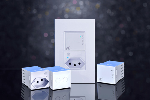 Tomada 20a Modular Usb De Parede Jwcom Bivolt Atualizável