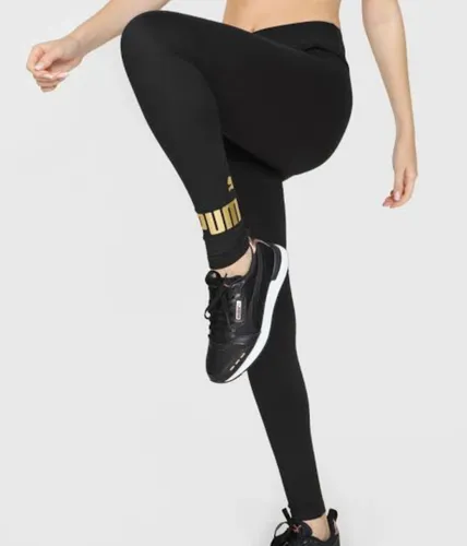 Calça Legging Feminina Puma Tight Fit Preta 586896