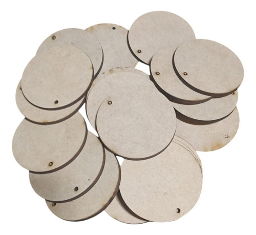 Circulos De Mdf 5cm 100 Piezas