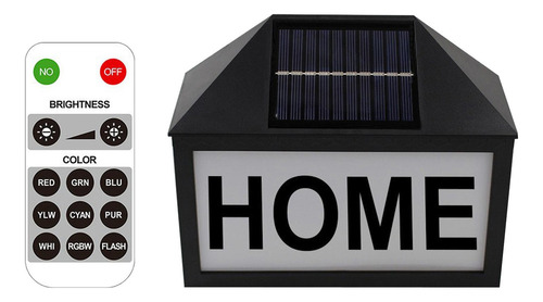 Solar Led Street Address Number Sign