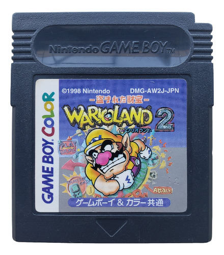 Wario Land 2 / Game Boy Color Gameboy Gbc