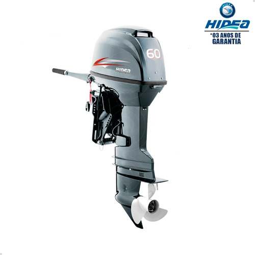 Imagem 1 de 4 de Motor De Popa Hidea 2 Tempos 60hp Ffel-t Pessoa Física