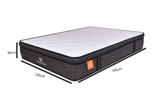 Colchón Doble Romance Relax Experience Sense 140x190x30 Cm C
