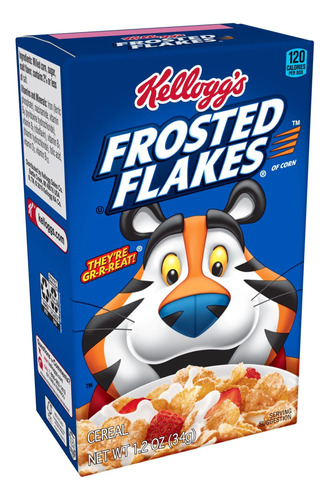 Kellogg's Frosted Flakes, Cereales Para El Desayuno, Origina