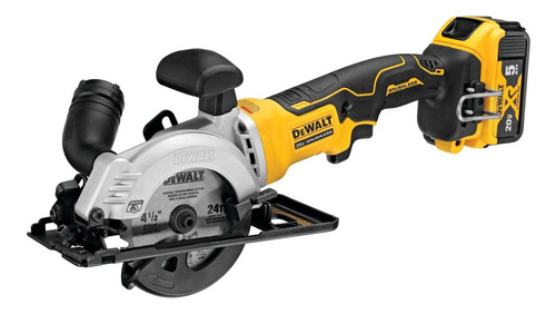 Sierra Circular 4-1/2 20v + 1 Bat Atomic Dewalt Dcs571p1