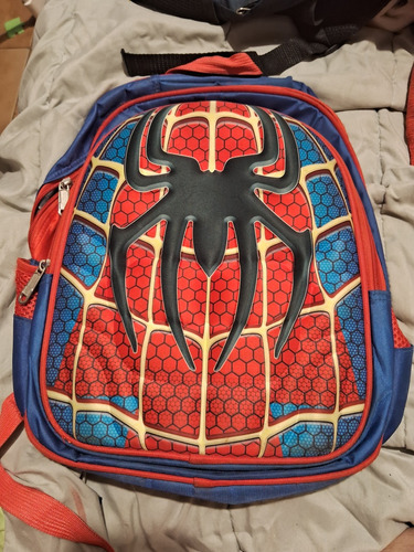 Mochila Spiderman Escolar Niño Niña. Bolso Deportiva