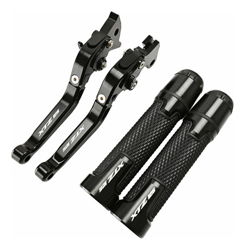 Palancas Y Puños Para Yamaha Xtz125 Xtz 125 - Negro