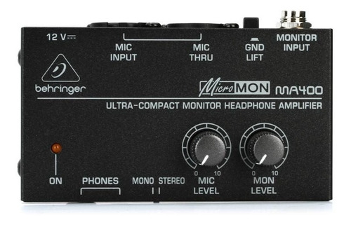 Mini Monitor Behringer Ma400 Micro Monitor