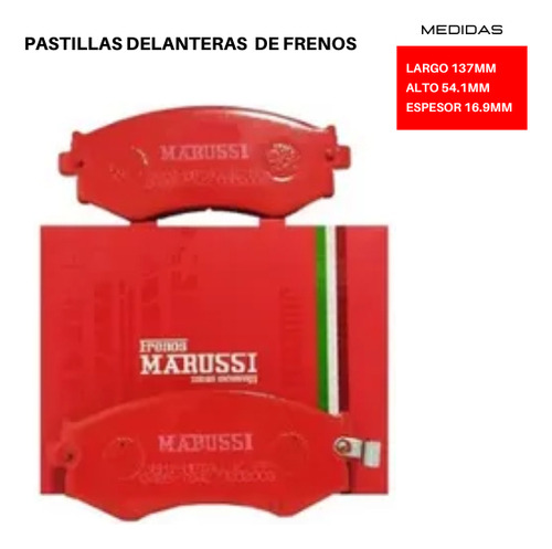 Pastilla De Freno Nissan Sentra Xe 1.8 2001