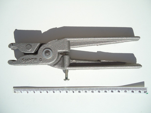 Pinza P Grampas Para Cerdos Chanchos De Aluminio Super G