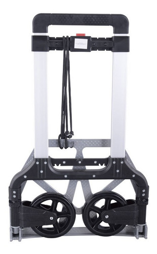 Imagen 6 de 10 de Carro Zorra Carrito Plegable Reforzado Hasta 125 Kg Aluminio