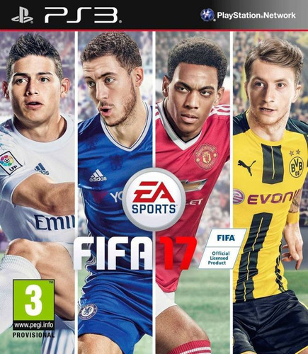 Fifa 17 Ps3 Juego Original  Playstation 3