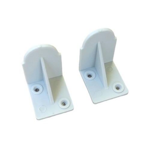 Topes Plasticos Blanco Para Cortina Enrollar X 12 Unidades