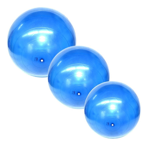 Pelotas De Esferodinamia 55 Cm + 65 Cm + 75 Cm Gym Ball Gmp