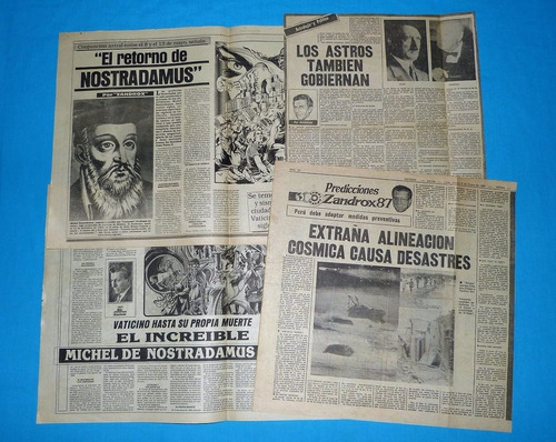 Zandrox Extra Ojo Predicciones Nostradamus Astros 1986 1988