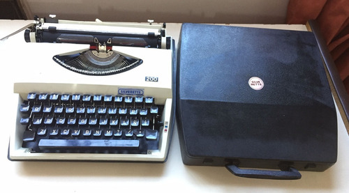 Maquina De Escribir Silverette 200 Usada, Como Nueva