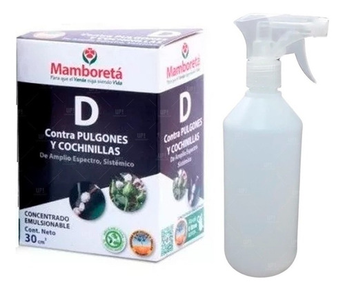 Mamboretá Insecticida D 30ml Con Pulverizador 