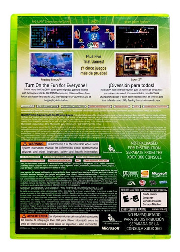 Xbox Live Arcade Xbox 360 (Reacondicionado)
