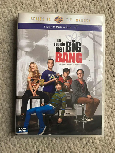 Dvd The Big Bang Theory Temporada 3 Original